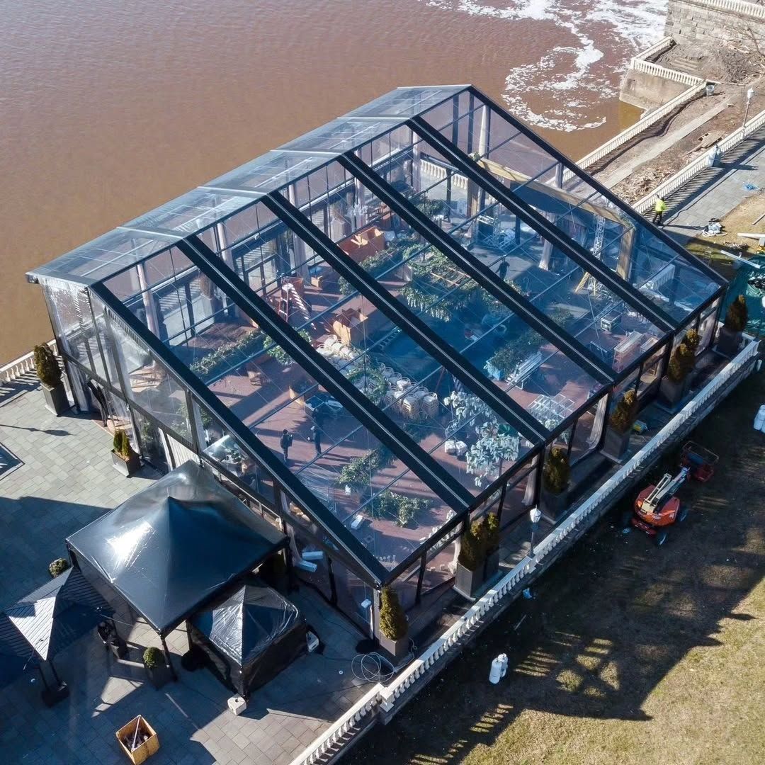 Carpa de una sola vertiente