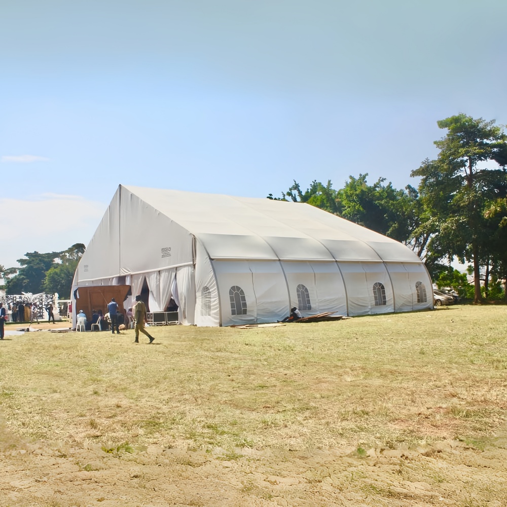 TFS blanco con carpa curva