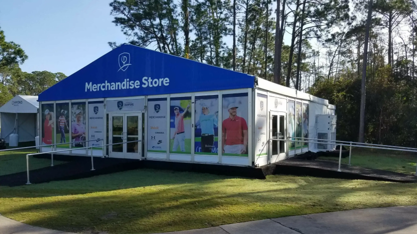 Tienda de campaña al aire libre