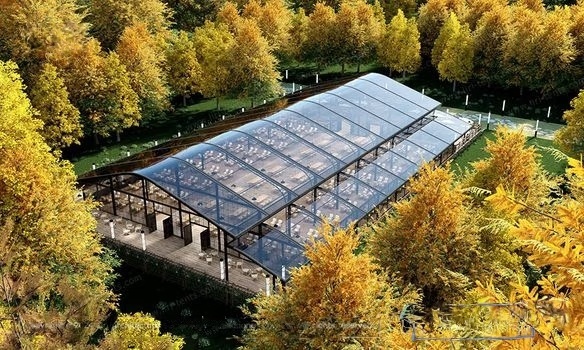 Carpa de marco de aluminio Atrium Tent premium para eventos y bodas